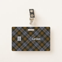Clan Gordon Weathered Tartan Badge