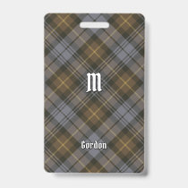 Clan Gordon Weathered Tartan Badge