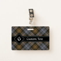 Clan Gordon Weathered Tartan Badge