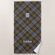 Clan Gordon Weathered Tartan Beach Towel