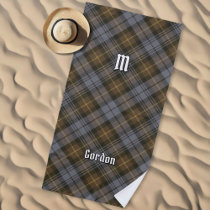 Clan Gordon Weathered Tartan Beach Towel
