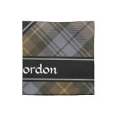 Clan Gordon Weathered Tartan Cloth Napkin (Quarter Fold)