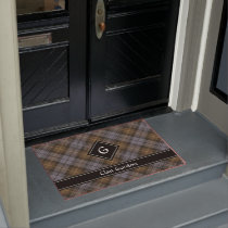Clan Gordon Weathered Tartan Doormat