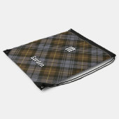 Clan Gordon Weathered Tartan Drawstring Bag (Side)