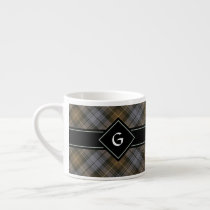 Clan Gordon Weathered Tartan Espresso Cup