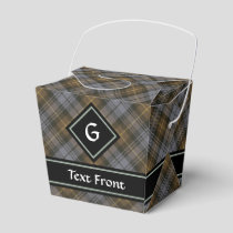 Clan Gordon Weathered Tartan Favor Box