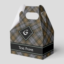 Clan Gordon Weathered Tartan Favor Box