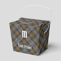 Clan Gordon Weathered Tartan Favor Box