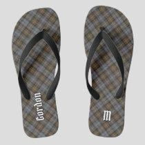 Clan Gordon Weathered Tartan Flip Flops