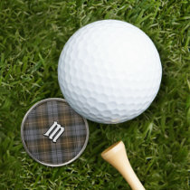 Clan Gordon Weathered Tartan Golf Ball Marker