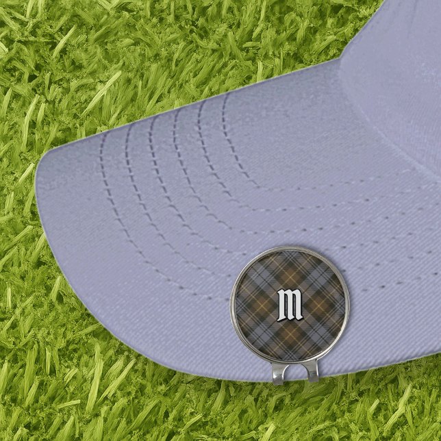Clan Gordon Weathered Tartan Golf Hat Clip (Creator Uploaded)