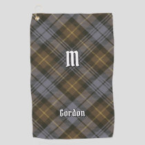 Clan Gordon Weathered Tartan Golf Towel