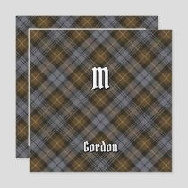 Clan Gordon Weathered Tartan Invitation
