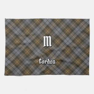 Clan Gordon Weathered Tartan Kitchen Towel
