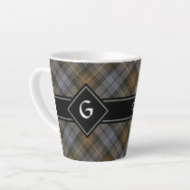 Clan Gordon Weathered Tartan Latte Mug