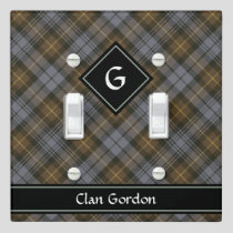 Clan Gordon Weathered Tartan Light Switch Cover