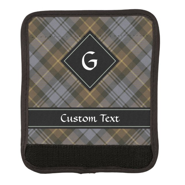 Clan Gordon Weathered Tartan Luggage Handle Wrap (Front)
