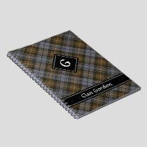 Clan Gordon Weathered Tartan Notebook