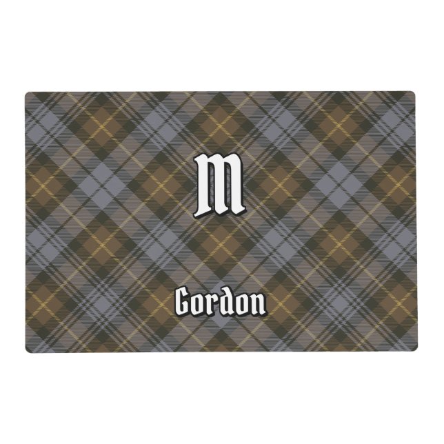 Clan Gordon Weathered Tartan Placemat (Front)