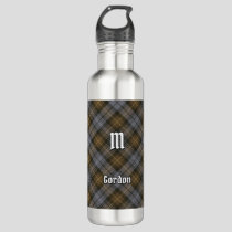 Clan Gordon Weathered Tartan Stainless Steel Water Bottle