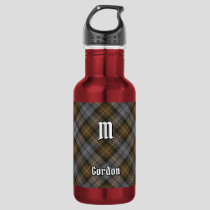 Clan Gordon Weathered Tartan Stainless Steel Water Bottle