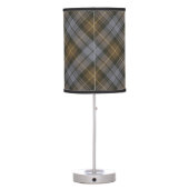 Clan Gordon Weathered Tartan Table Lamp (Back)