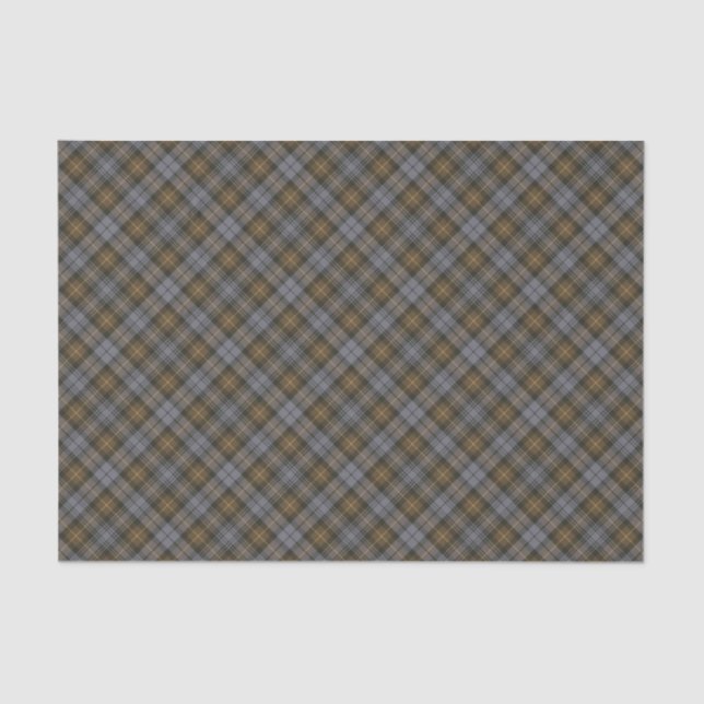 Clan Gordon Weathered Tartan Tissue Paper (Front)