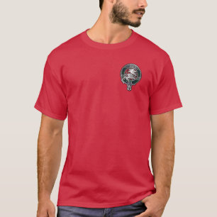 Clan Graham Crest & Dress Tartan T-Shirt