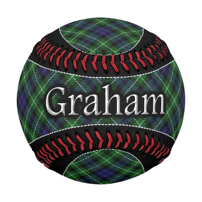 Clan Graham Scottish Dream Tartan Baseball (Front)