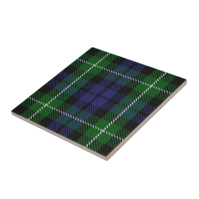 Clan Graham Scottish Expressions Tartan Tile (Side)