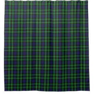 Clan Graham Scottish Heritage Tartan Shower Curtain