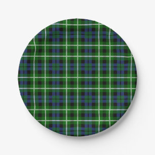 Clan Graham Tartan Paper Plates