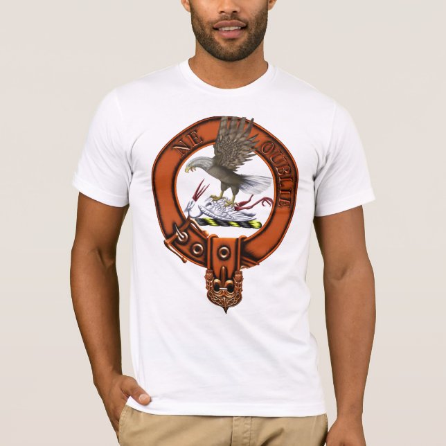 Clan GrahamFamily Crest and Targe T-Shirt (Front)