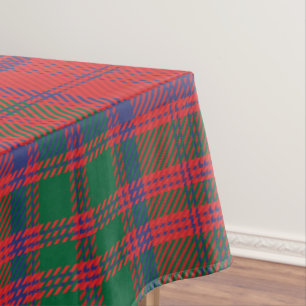 Clan Grant Plaid Tartan Scottish Checkered Tablecloth
