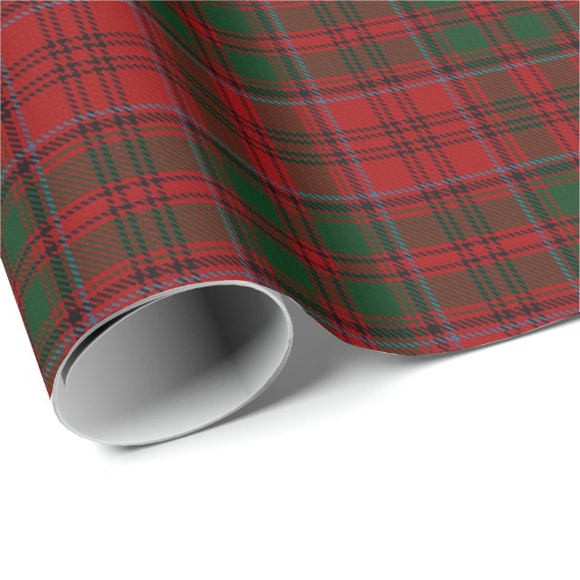 Clan Grant Scottish Tartan Wrapping Paper (Roll Corner)