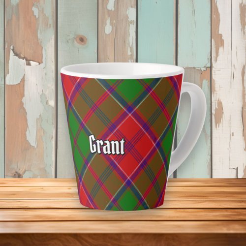 Clan Grant Tartan Latte Mug