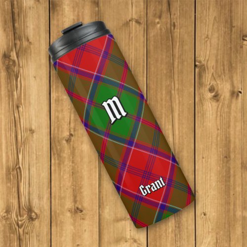 Clan Grant Tartan Thermal Tumbler