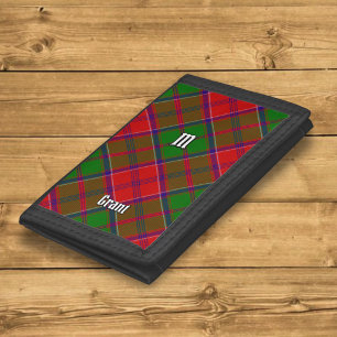 Clan Grant Tartan Tri-fold Wallet