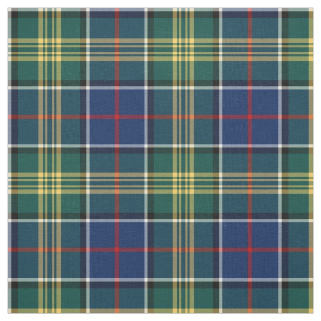Clan Greene Tartan Fabric (Swatch)