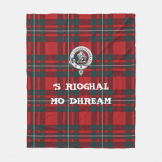 Clan Gregor Fleece Blanket