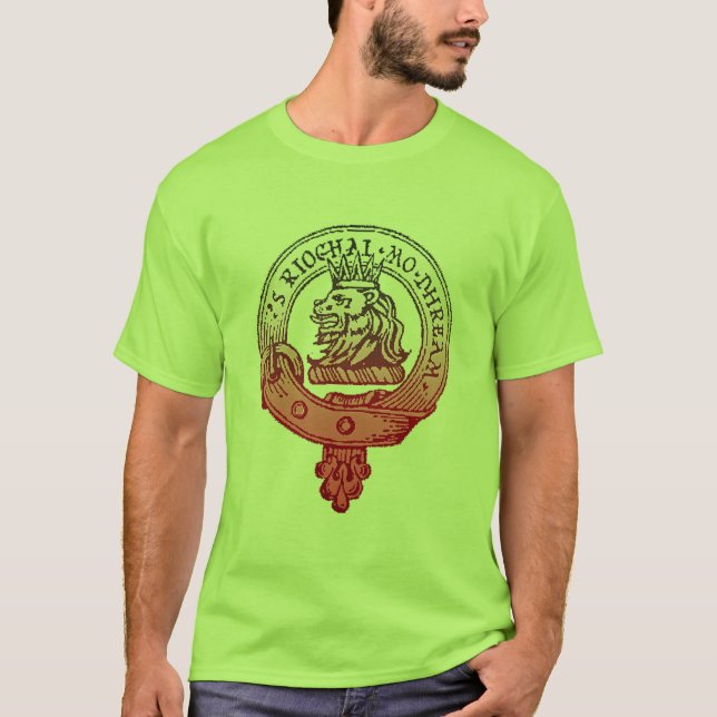 Clan Gregor Shirt RedBadge (Front)