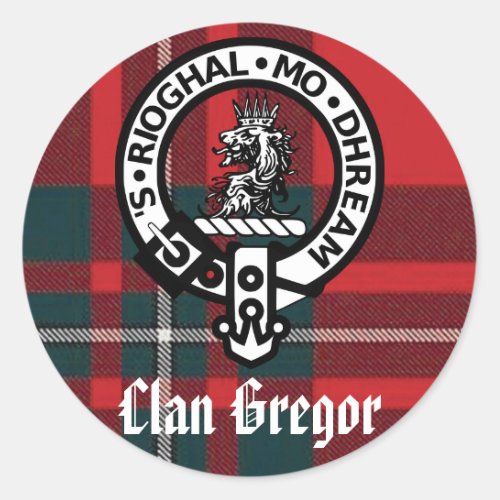 Clan Gregor Stickers