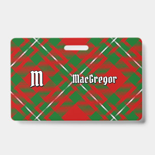 Clan Gregor Tartan Badge
