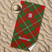 Clan Gregor Tartan Beach Towel