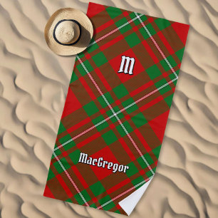 Clan Gregor Tartan Beach Towel