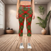 Clan Gregor Tartan Capri Leggings