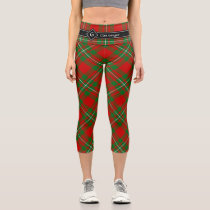 Clan Gregor Tartan Capri Leggings