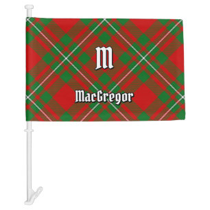 Clan Gregor Tartan Car Flag