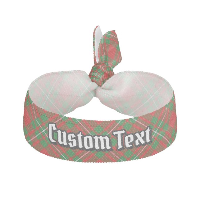 Clan Gregor Tartan Elastic Hair Tie (Front)