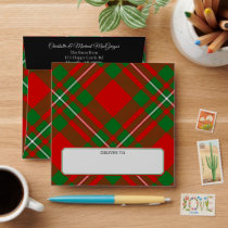 Clan Gregor Tartan Envelope